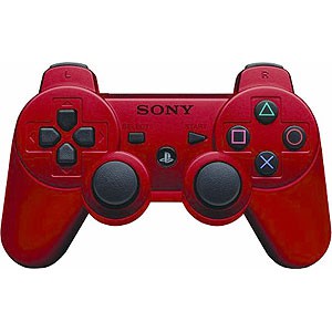 Mandos Dualshock 3 PlayStation 3 Rojos